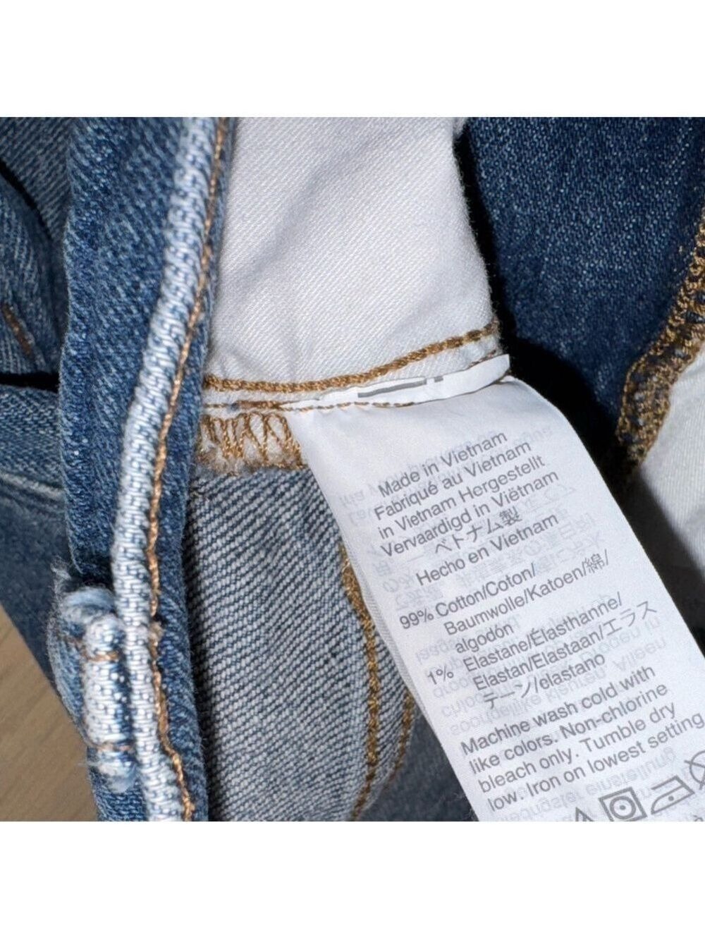 Madewell Classic Straight Jean Size 26 - Picture 5 of 8